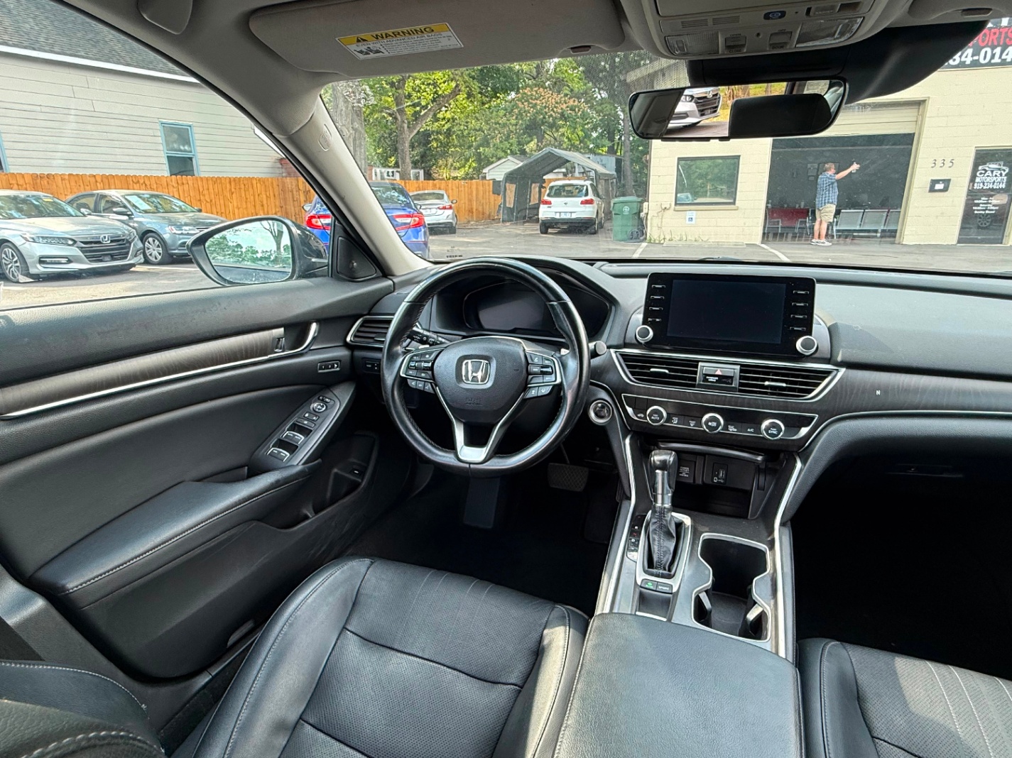 2018 HONDA ACCORD TOURING BLACK