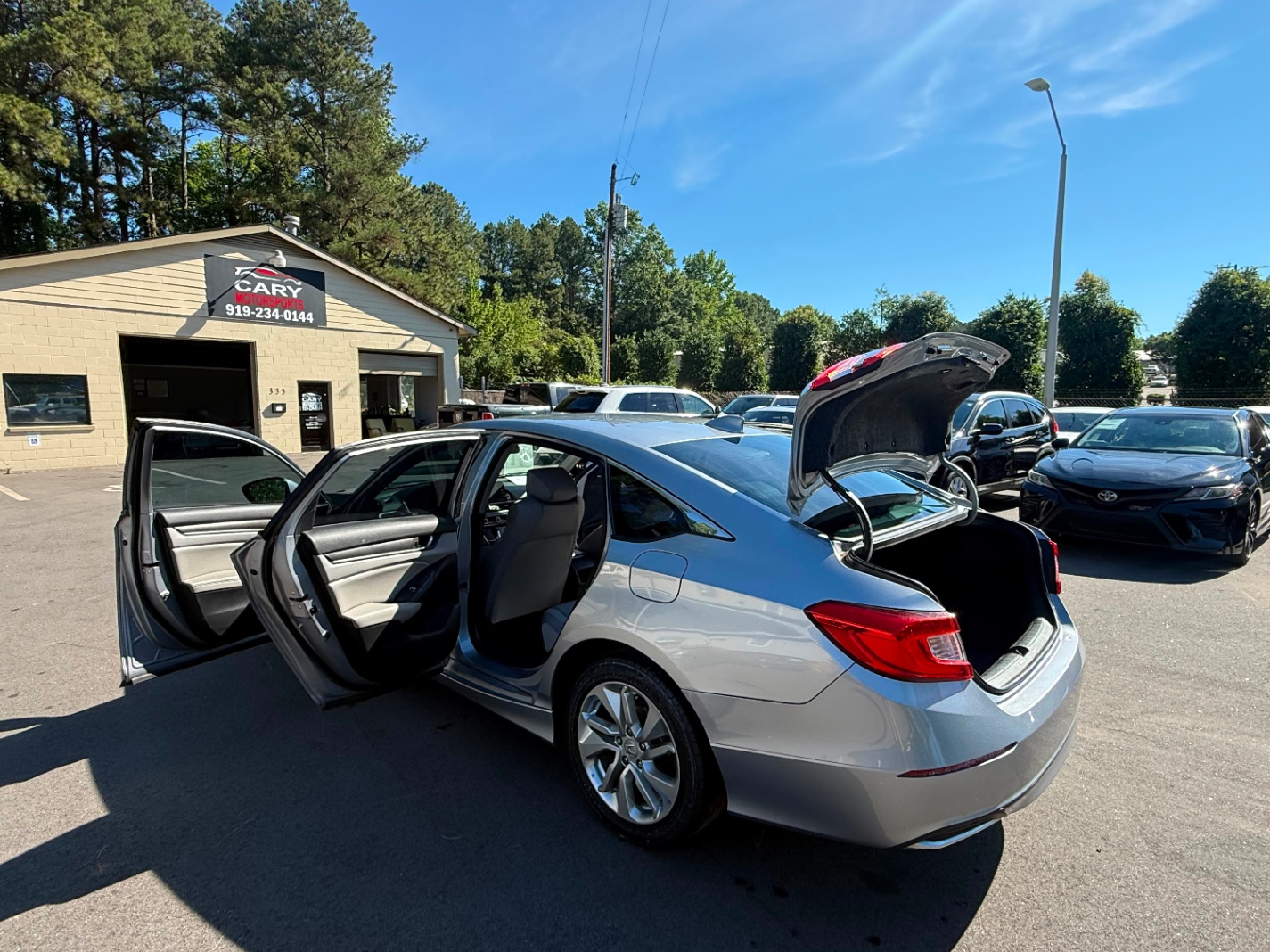 2020 HONDA ACCORD LX GRAY